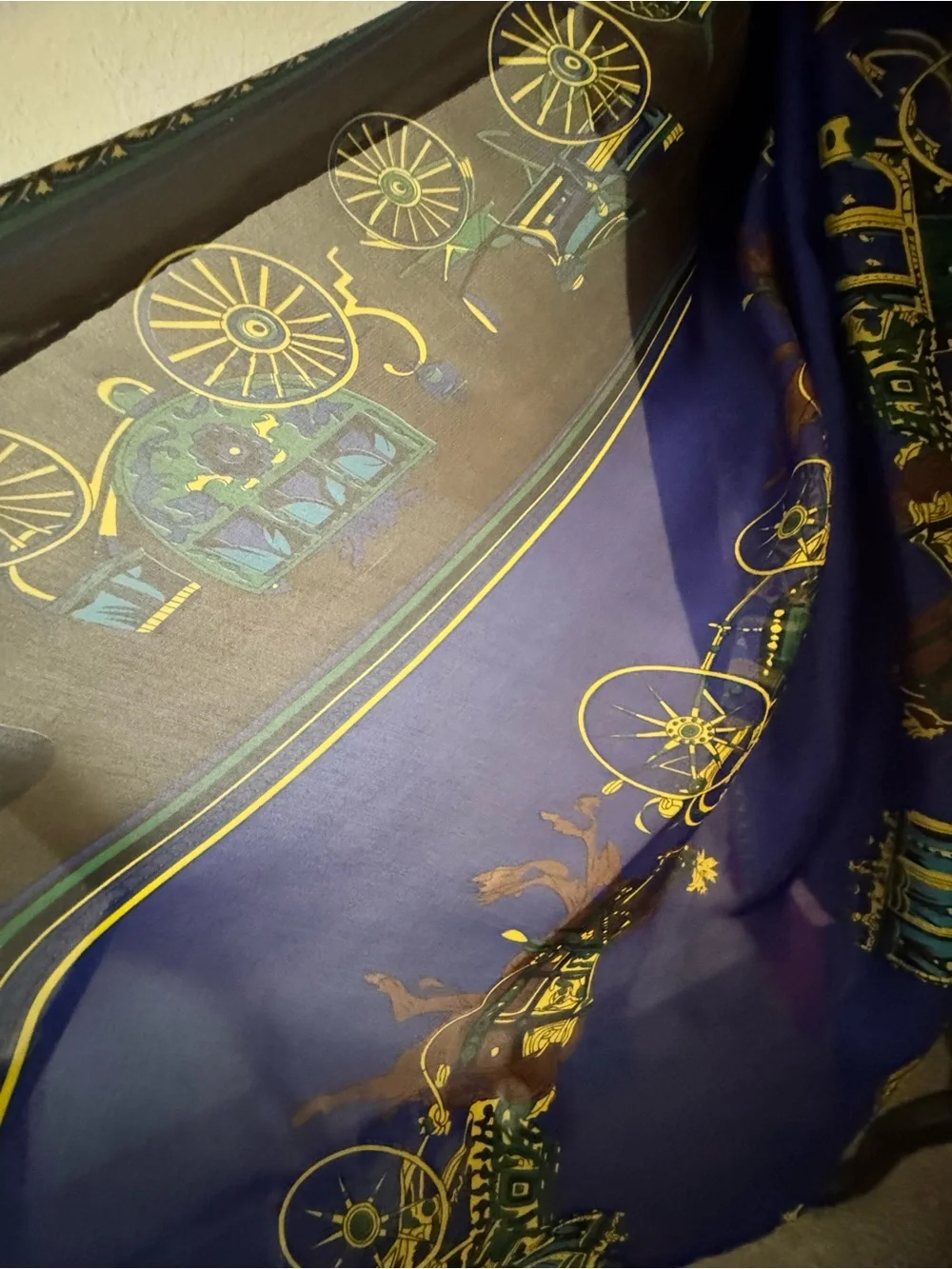 Hermes Silk Scarf